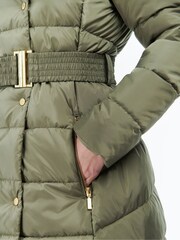 Barbour® International Green Track Line Puffer Jacket - Image 5 of 7