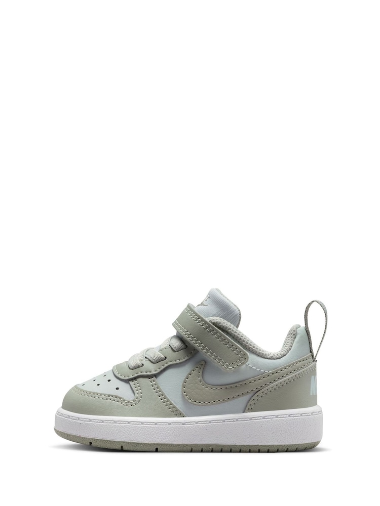 Nike Green Infant Court Borough Low Trainers - Image 2 of 9