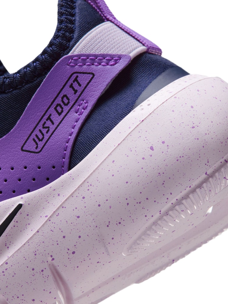 Nike Black/Purple Junior Flex Runner 4 Trainers - Image 11 of 11