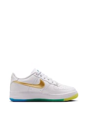Nike White Air Force 1 Low Trainers - Image 2 of 7