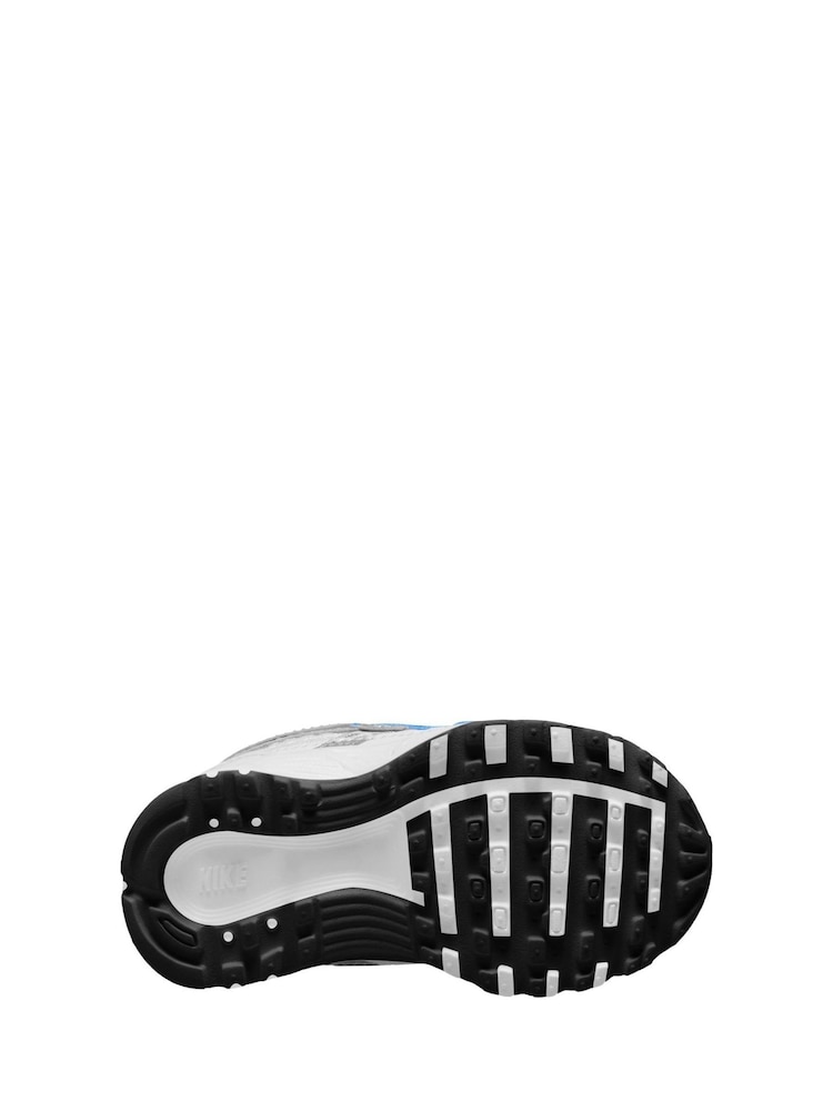 Nike White/Silver Blue Infant P-6000 Trainers - Image 4 of 4 Nike White/Silver Blue Infant P-6000 Trainers - Image 4 of 4