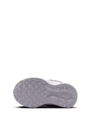 Nike White/Silver Blue Infant P-6000 Trainers - Image 5 of 7
