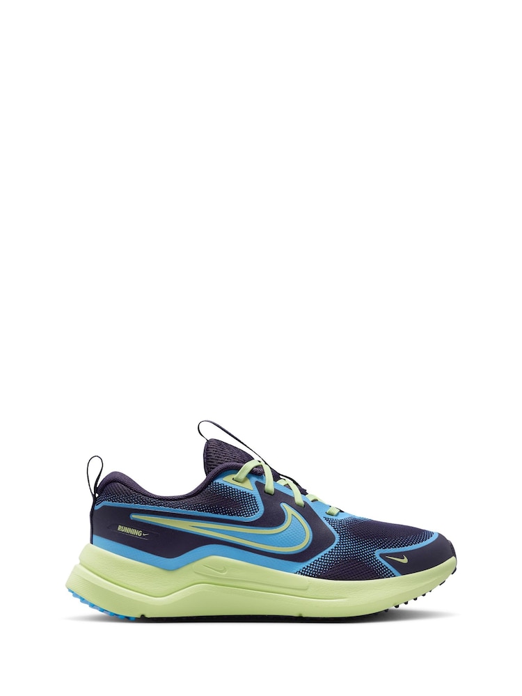 Nike Purple Blue Youth Cosmic Runner Trainers - Image 1 of 10 Nike Purple Blue Youth Cosmic Runner Trainers - Image 1 of 10