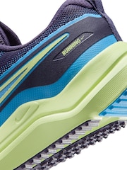 Nike Purple Blue Youth Cosmic Runner Trainers - Image 10 of 10