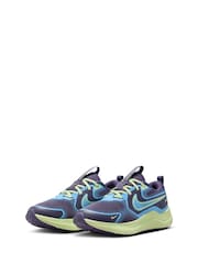 Nike Purple Blue Youth Cosmic Runner Trainers - Image 5 of 10