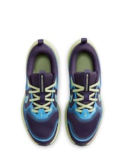Nike Purple Blue Youth Cosmic Runner Trainers - Image 7 of 10