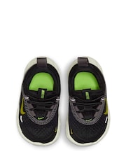 Negro/Verde - Zapatillas Nike Free Ride para bebés y niños pequeños - Imagen 7 de 7