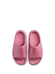 Nike Pink Junior Calm 2.0 Sliders - Image 2 of 5