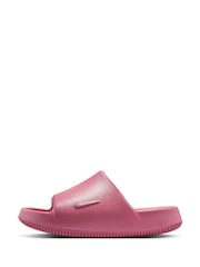 Nike Pink Junior Calm 2.0 Sliders - Image 4 of 5