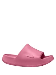 Nike Red Youth Calm 2.0 Sliders - Image 1 of 4