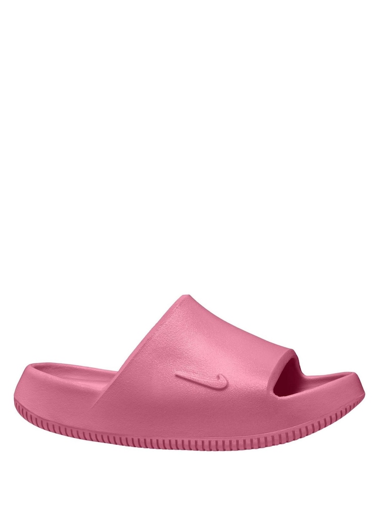 Nike Red Youth Calm 2.0 Sliders - Image 1 of 4 Nike Red Youth Calm 2.0 Sliders - Image 1 of 4