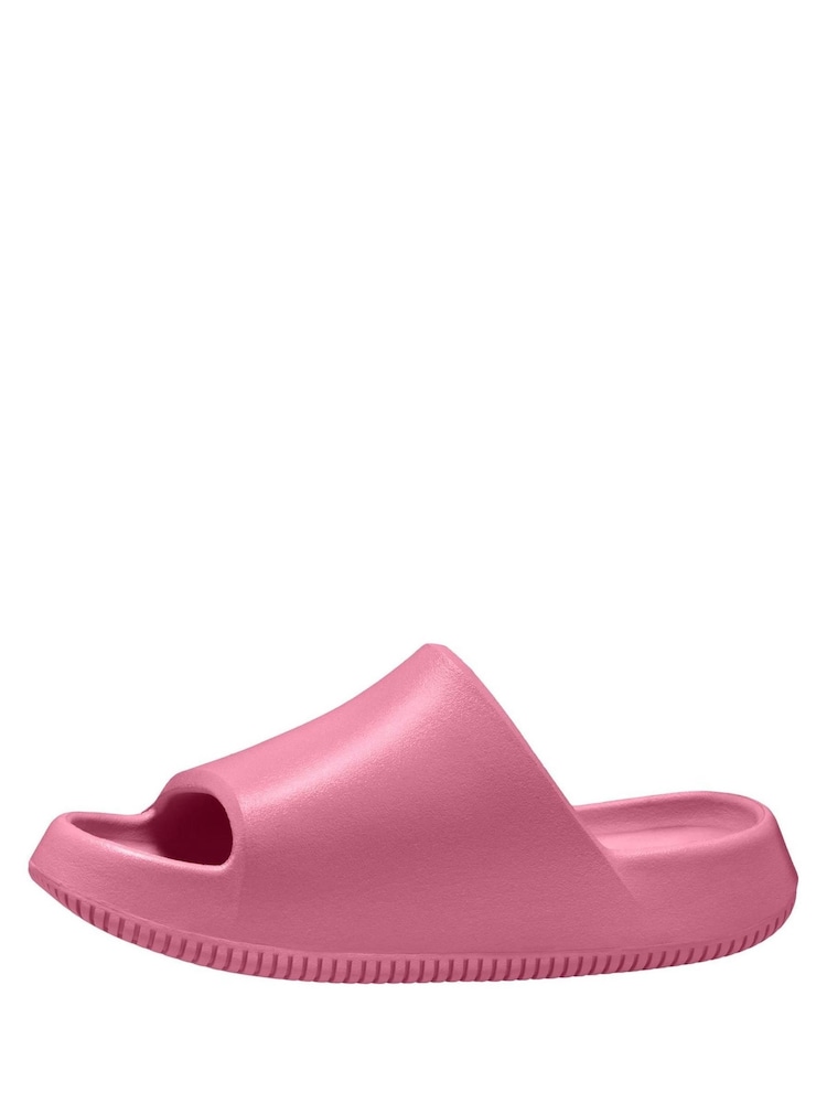 Nike Red Youth Calm 2.0 Sliders - Image 2 of 4 Nike Red Youth Calm 2.0 Sliders - Image 2 of 4