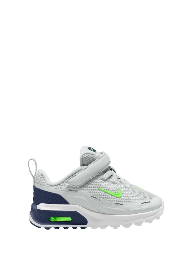 Nike Grey/White Volt Infant Air Max Bia Trainers - Image 1 of 4 Nike Grey/White Volt Infant Air Max Bia Trainers - Image 1 of 4
