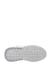 Nike Light Blue White Junior Air Max Bia Trainers - Image 4 of 4