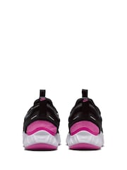 Nike Black/Pink Junior Free Ride Trainers - Image 4 of 7