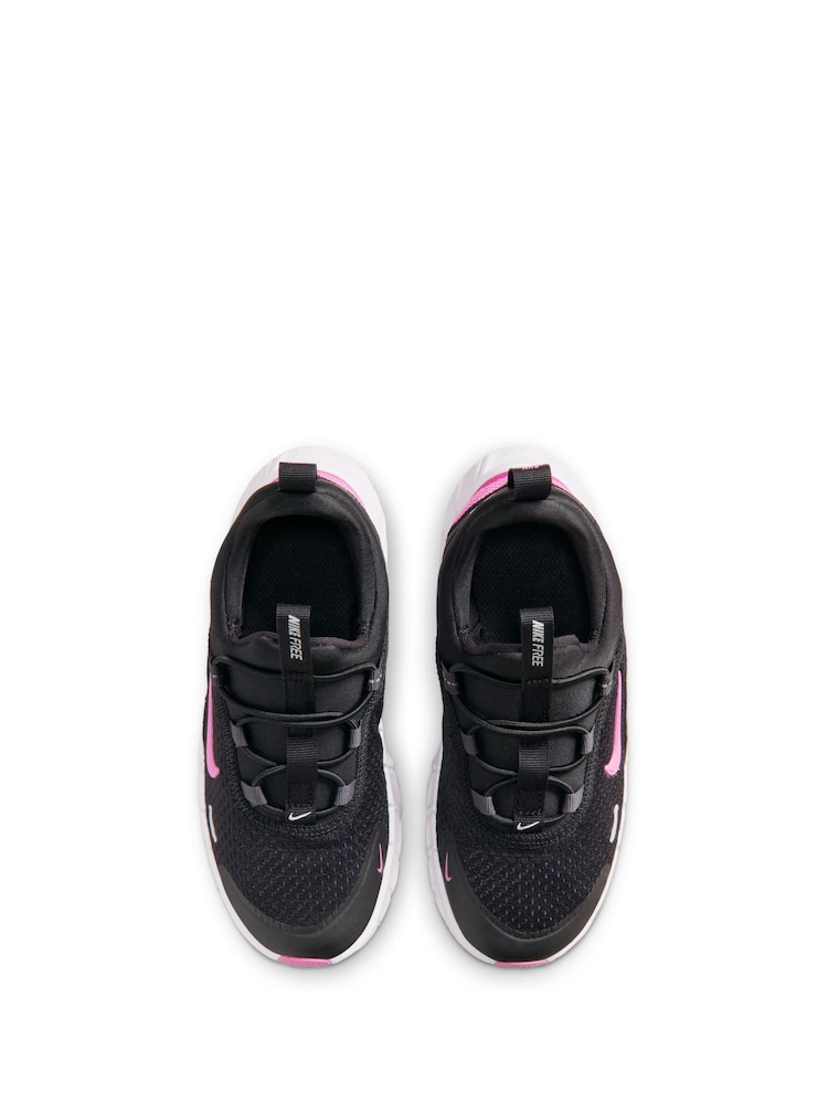 Negro/Rosa - Zapatillas Nike Infantil Free Ride - Imagen 8 de 8