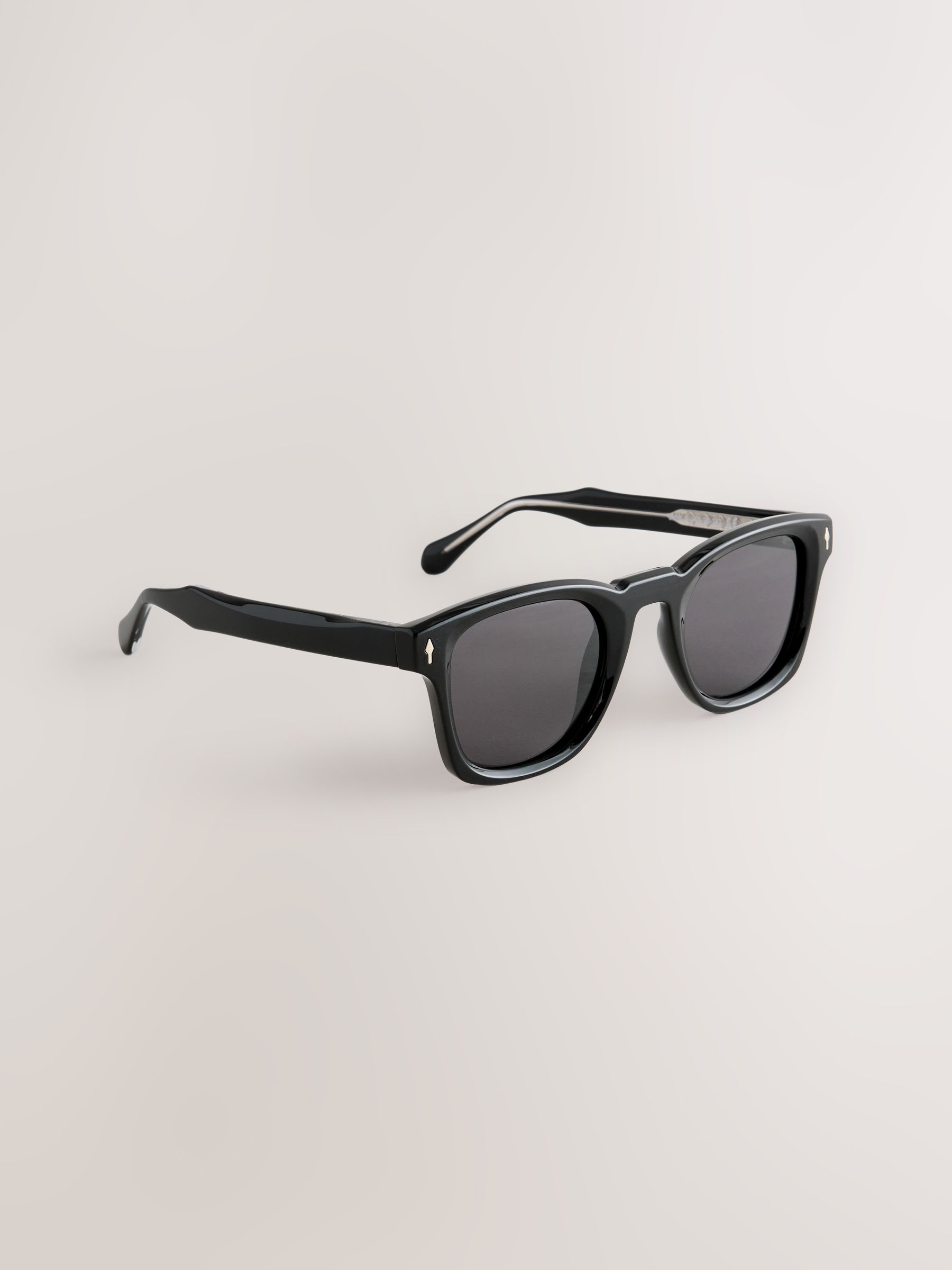 Buy Black Preppy Chunky Polarised Sunglasses from Next Saudi Arabia