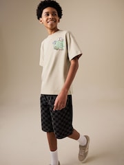 Stone Back Print Short Sleeve Graphic T-Shirt (3-16yrs) - Image 2 of 8