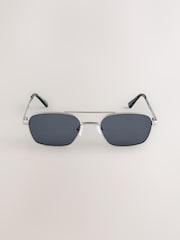 Black Navigator Sunglasses - Image 2 of 3