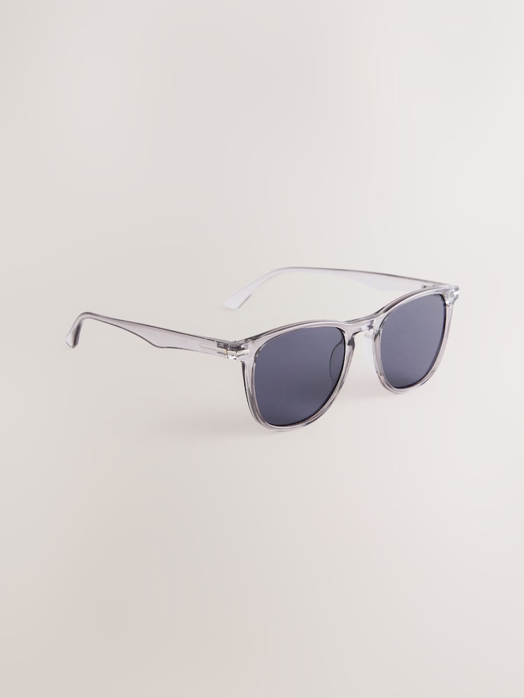 Mineral Grey Round Sunglasses - Image 1 of 3