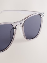 Mineral Grey Round Sunglasses - Image 3 of 3