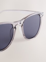Mineral Grey Round Sunglasses - Image 5 of 5
