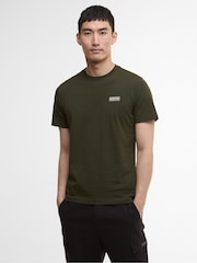 Barbour® International Green Small Logo T-Shirt - Image 1 of 6