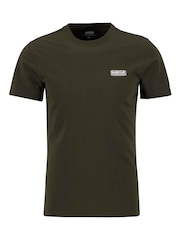 Barbour® International Green Small Logo T-Shirt - Image 6 of 6