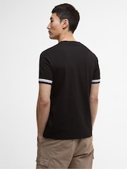 Barbour® International Black Bruce Tip T-Shirt - Image 3 of 6