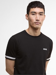 Barbour® International Black Bruce Tip T-Shirt - Image 4 of 6