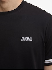 Barbour® International Black Bruce Tip T-Shirt - Image 5 of 6