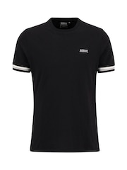 Barbour® International Black Bruce Tip T-Shirt - Image 6 of 6