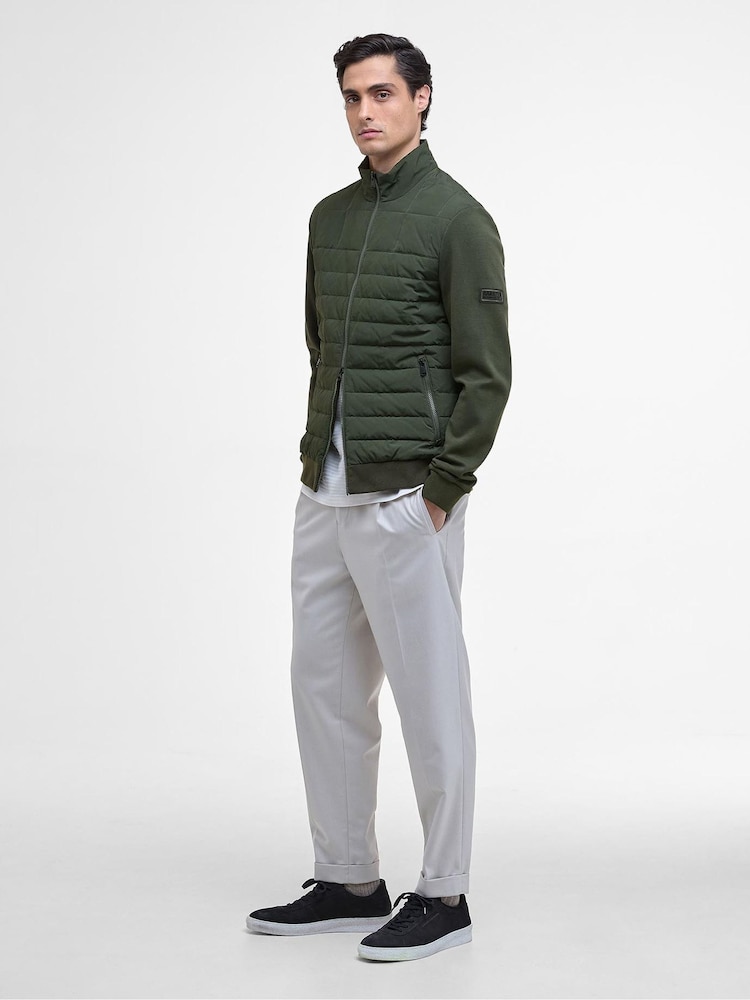 Barbour® International Collins Baffle Quilted Sweat Top - תמונה 2 מתוך 7 Barbour® International Collins Baffle Quilted Sweat Top - תמונה 2 מתוך 7