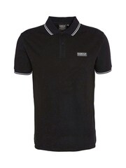 Barbour® International Black Evan Polo Shirt - Image 9 of 10