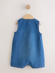 Navy Blue Jersey Baby Rompers (0mths-3yrs) - Image 2 of 7