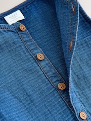 Navy Blue Jersey Baby Rompers (0mths-3yrs) - Image 3 of 7