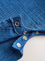 Navy Blue Jersey Baby Rompers (0mths-3yrs) - Image 6 of 7