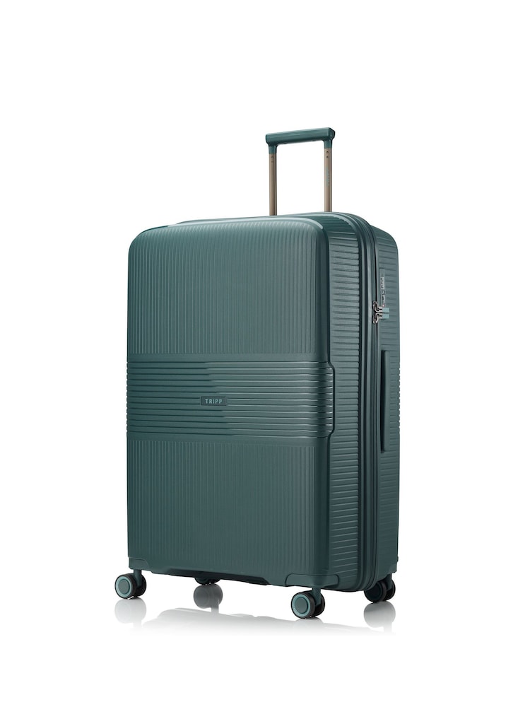 Tripp Green Explore Large 76cm Suitcase - Image 2 of 5 Tripp Green Explore Large 76cm Suitcase - Image 2 of 5