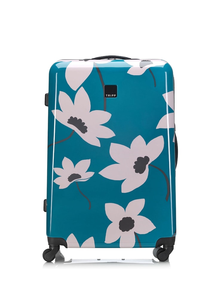 Tripp Blue Azalea Large Suitcase - Image 1 of 3 Tripp Blue Azalea Large Suitcase - Image 1 of 3