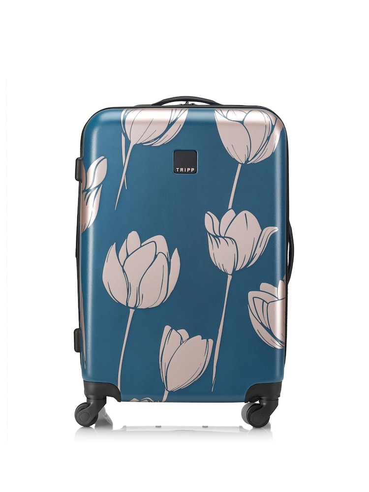 Tripp Blue Tulip Medium 66cm Expandable Suitcase - Image 1 of 5