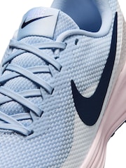 Bleu hydrofuge - Nike Revolution 8 Roads Course à pied Trainers - Image 6 de 8