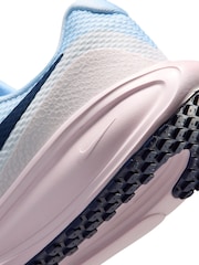 Bleu hydrofuge - Nike Revolution 8 Roads Course à pied Trainers - Image 7 de 8