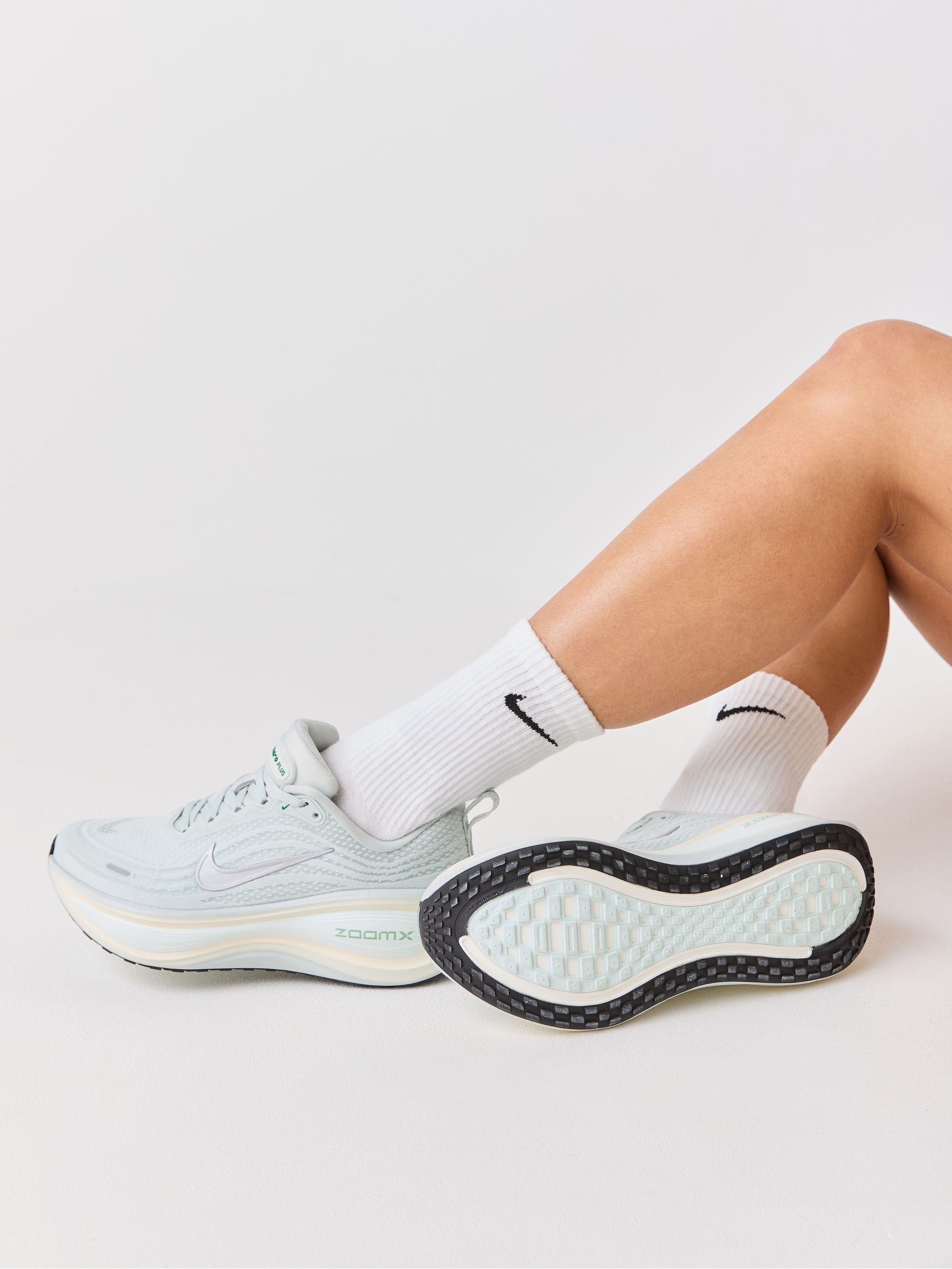 Buy Nike Mint Green Vomero Plus Road Running Trainers from Next