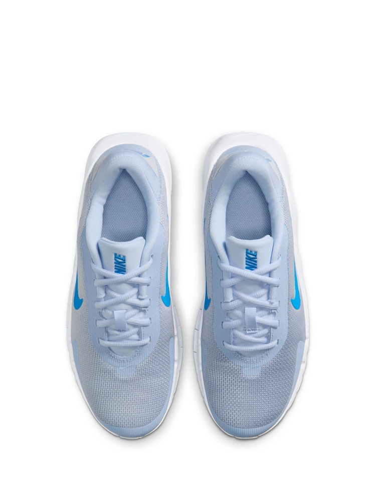 Nike Blue Flex Train Workout Trainers - Image 8 of 8