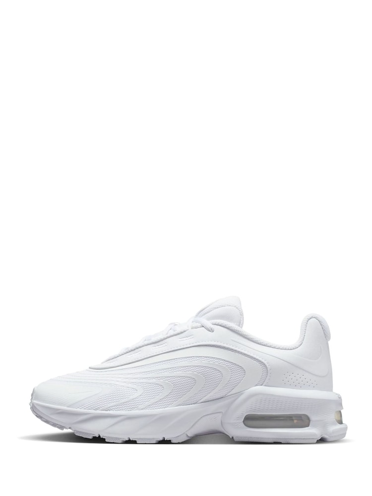 Nike White Air Max Fire Trainers - Image 2 of 9