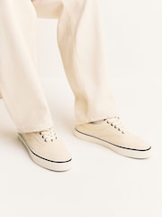 Cream - Canvas CVO Leinenturnschuhe - Bild 2 von 7