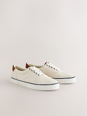 Cream - Canvas CVO Leinenturnschuhe - Bild 4 von 7