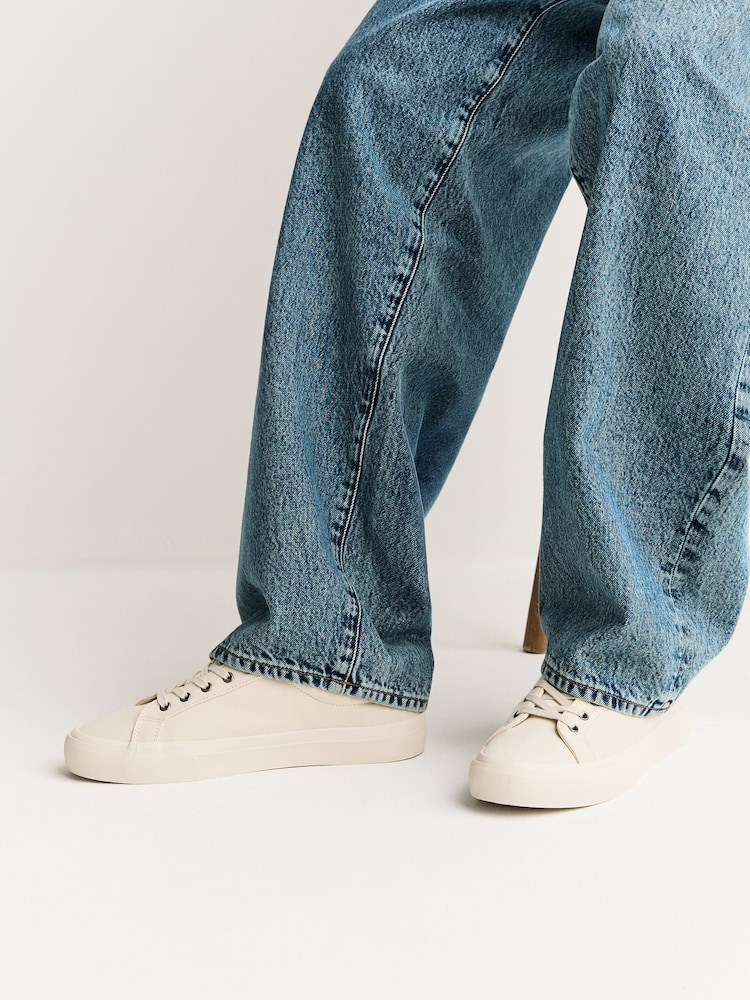 Neutral - Canvas Longline Smart Casual Sneaker - Bild 2 von 7