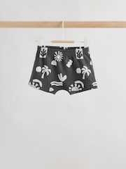Grey/White Palm Top and Shorts Baby Set (0mths-2yrs) - Image 7 of 16