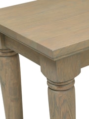 Cotswold Company Smoked Elkstone Oak Side Table - Image 5 of 6